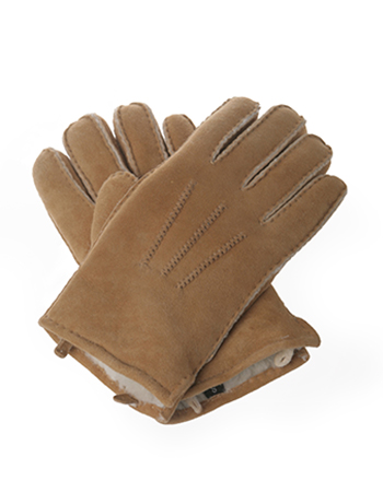 Ugg Gloves Chestnut Men's